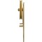 Ekena Millwork Premium Wagon Wheel Horseshoe Roller Hanger w/ Bolts for Barn Door for 1 3/8" Doors, Jacob's Gold GB60013R2WJG - alternate 3